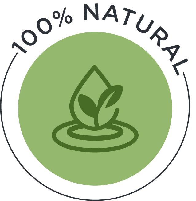 100% Natural Icon